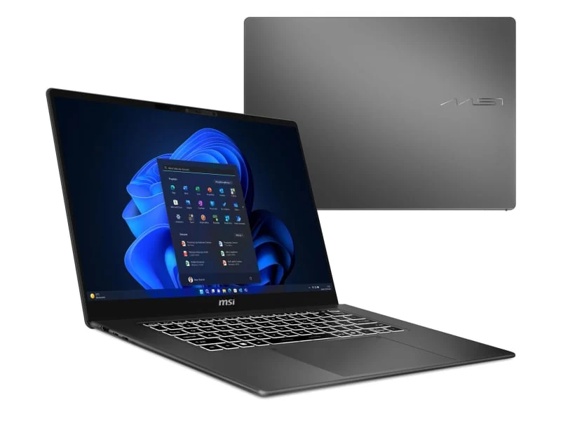 Laptop MSI Prestige 16 AI+ C3MG-068PL Intel Core Ultra 7 355 32GB RAM SSD 1TB Intel Arc Graphics 16" 2880X1800 Windows 11 Pro czarny