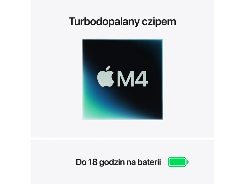 Laptop Apple MacBook Air - M5 Apple M5 24GB RAM SSD 1TB Apple M5 (10 rdzeni) 15,3" 2880X1864 Mac OS błękitny