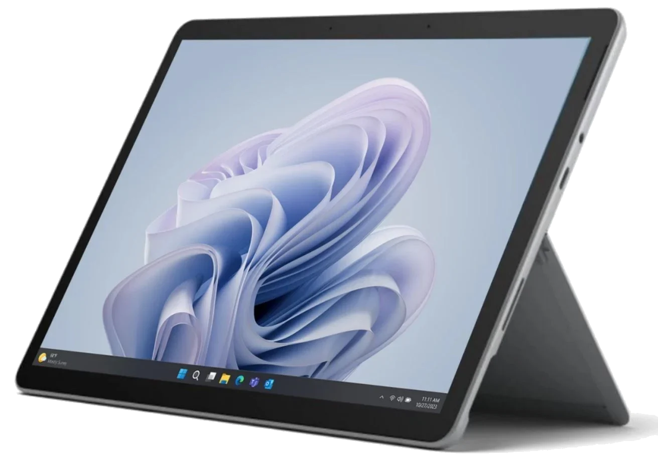 Laptop Microsoft Surface Go 4 Intel N200 8GB RAM SSD 128GB Intel UHD Graphics 10,5" 1920X1280 Windows 11 Pro platynowy