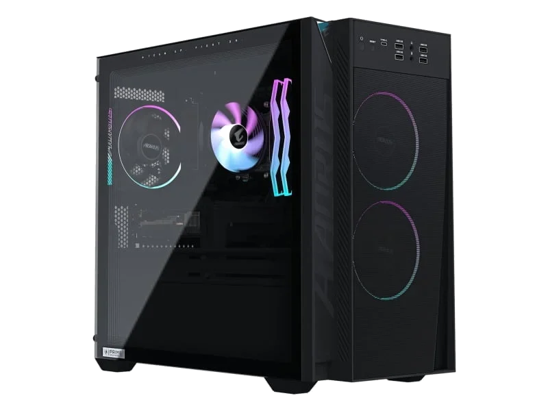 Gigabyte AORUS PRIME 3 AP3A7N7-5100 | AMD Ryzen™ 7 9700X | 16GB RAM | SSD 1TB | NVIDIA GeForce RTX 5070 | Microsoft Windows 11 Home