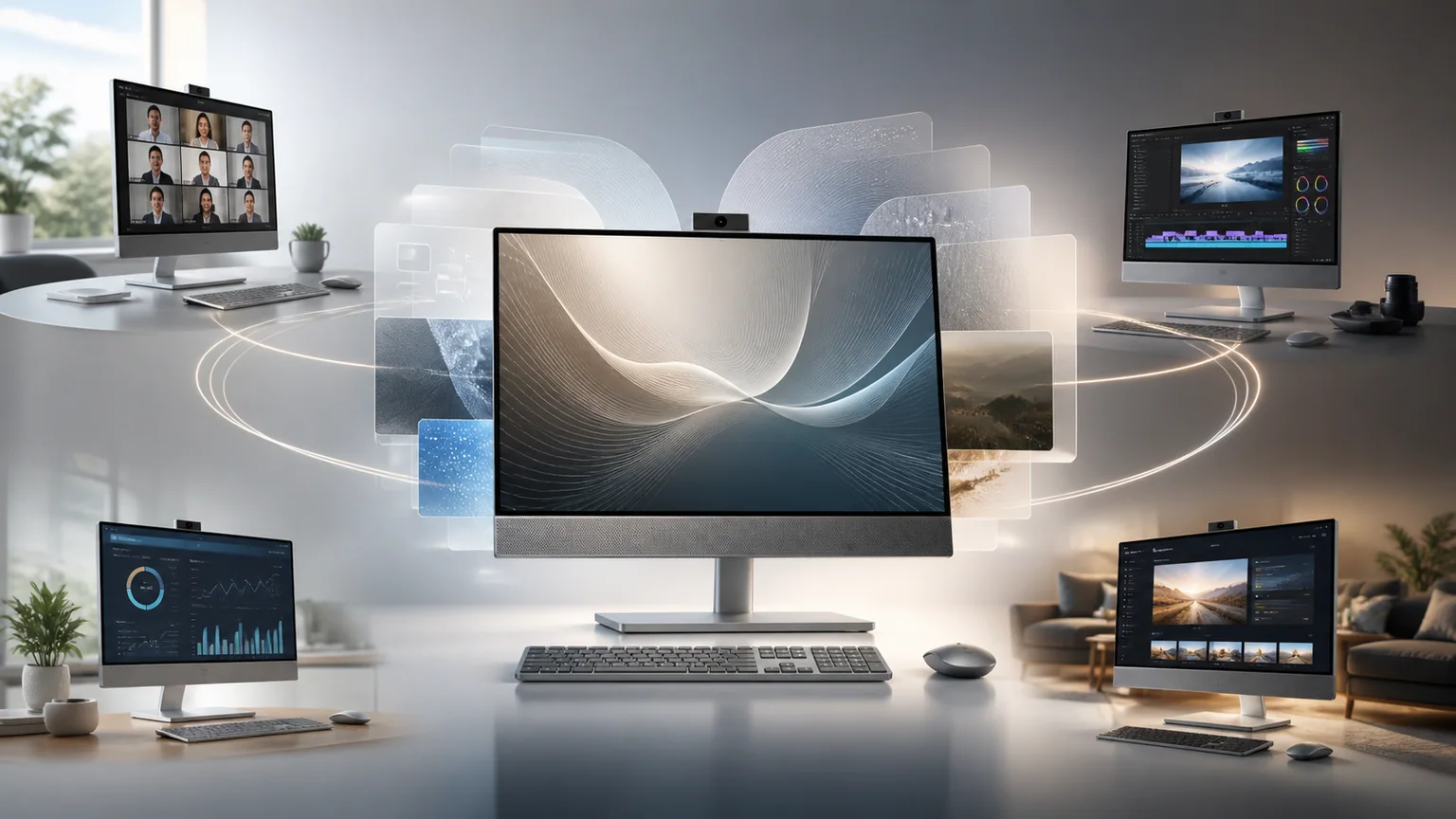 Dostępne konfiguracje – Dell All-in-One