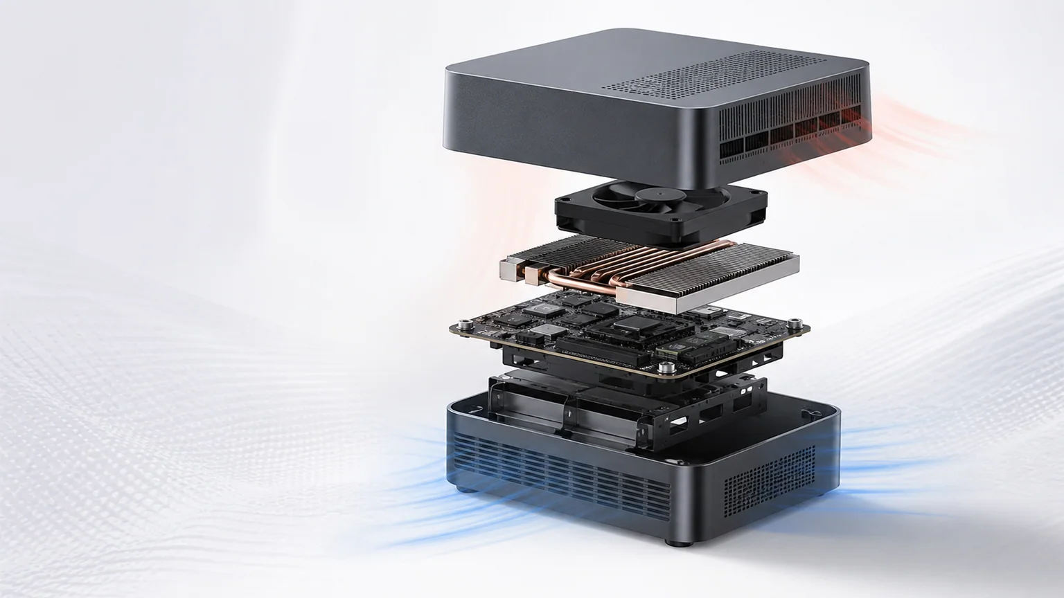 Konstrukcja, kolorystyka i ergonomia – Minisforum NAB6 Lite i5-12600H